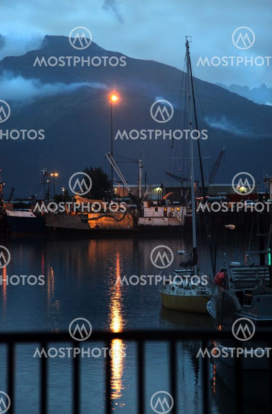 Harbor at Dusk