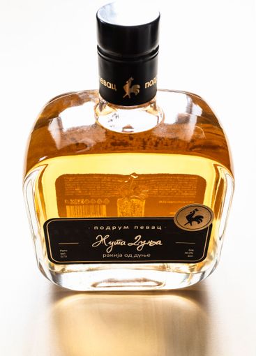 standing serbian podrum pevac quince yellow rakija
