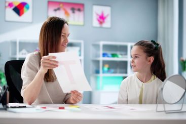 Helping a child learn to speak