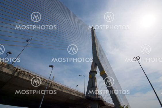 Mega sling Bridge,Rama 8
