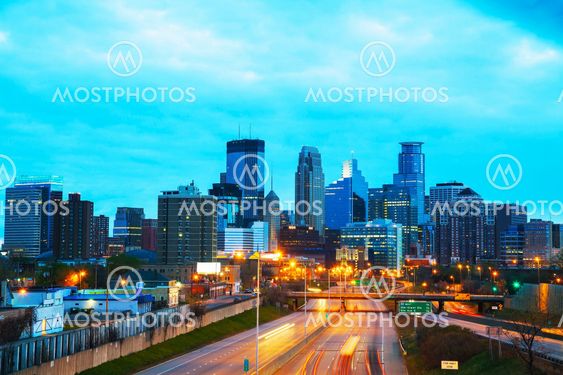 Downtown Minneapolis, Minnesota