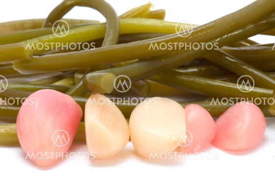 marinade stalk garlic and garlic