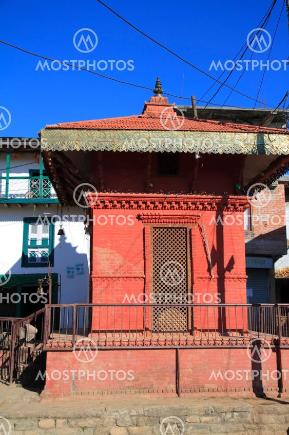 Old small stupa in Nepal