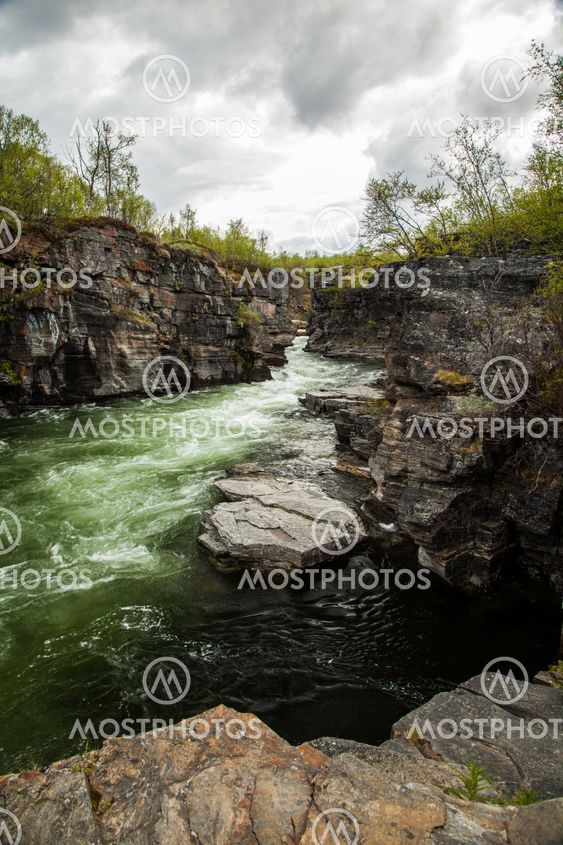 Current in Abisko National Park