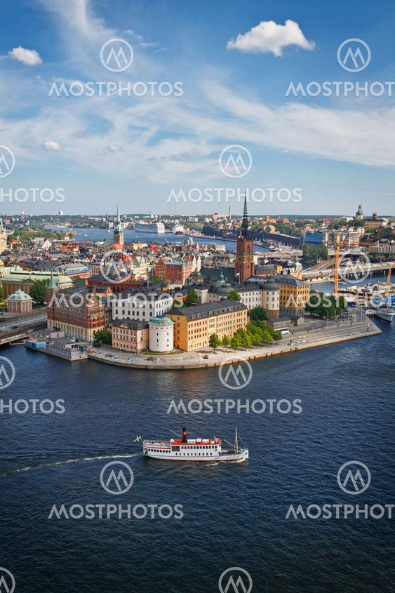 Riddarholmen from City Hall Tower