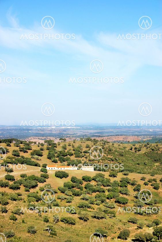 Mountain of Portel, south of Portugal