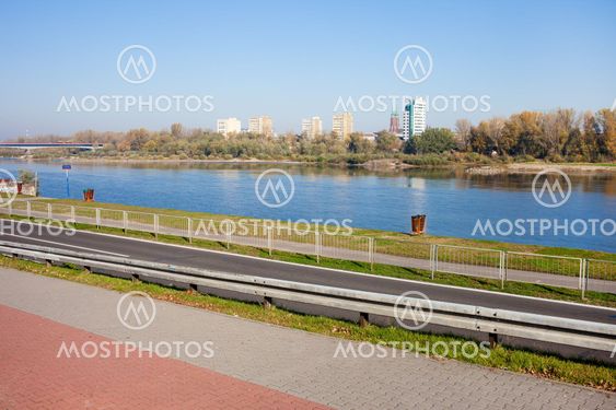 Warsaw Along the Vistula River