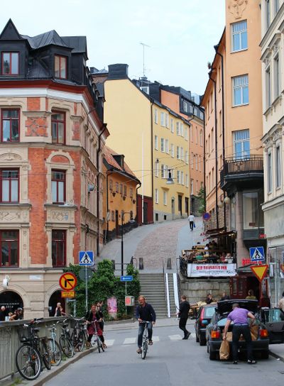 Promenad på Söder i Stockholm