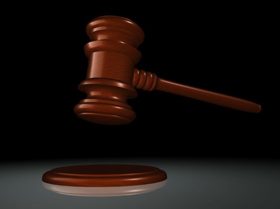 Wooden gavel