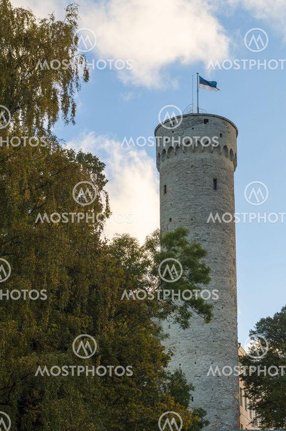 Pikk Hermann or Tall Hermann is a tower of the Toompea Castle, Tallinn, Estonia