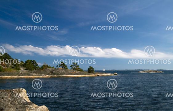 Islands in Stockholm archipelago.