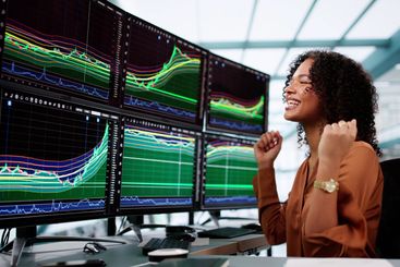 Successful Stock Market Trader In Joy