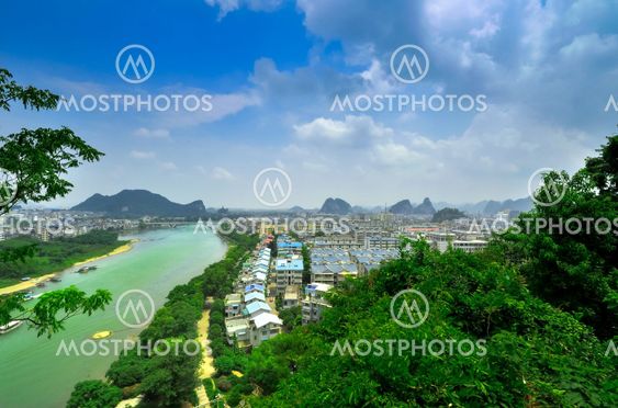 Guillin China Seven Star Park and Karst rocks Yangshuo