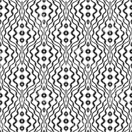 Design seamless monochrome latticed decorative pattern....