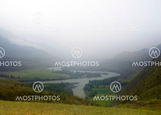 Misty morning in the valley