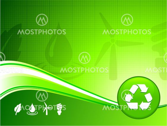 Green environment background