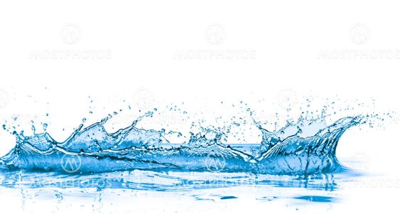 blue water splash