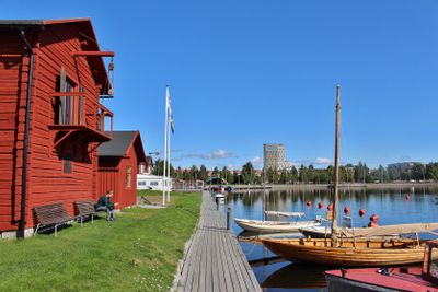 Västra Kajen i Piteå