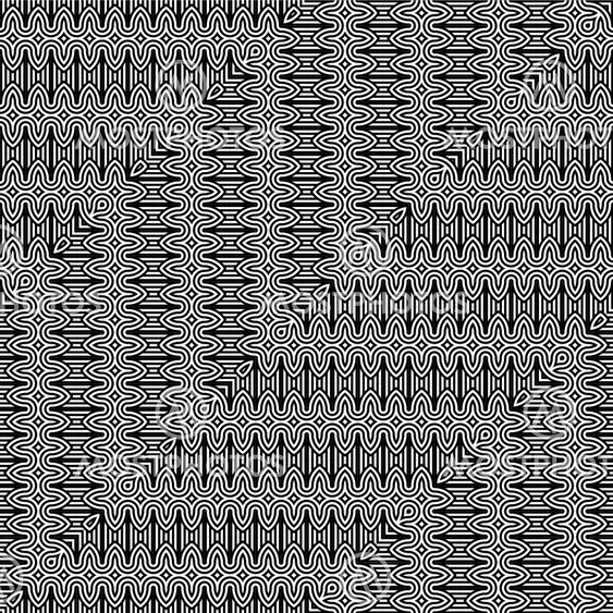 Design seamless monochrome zigzag pattern