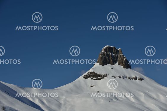 mountain winter nature