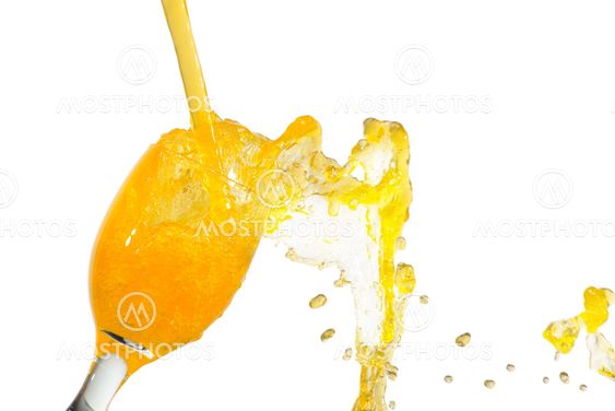 glass of orange juice