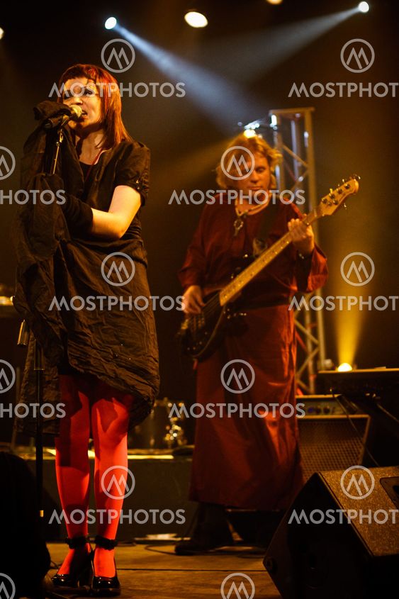 MOSCOW - MARCH 9: Razoom band performs at OTV2 live show on March 9, 2009 in Moscow, Russia