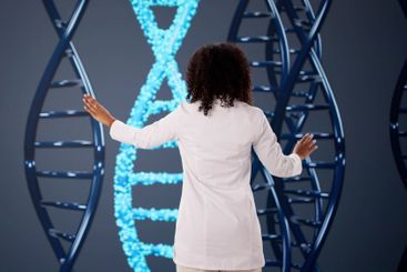 Medical Doctor Using Advanced DNA Technology