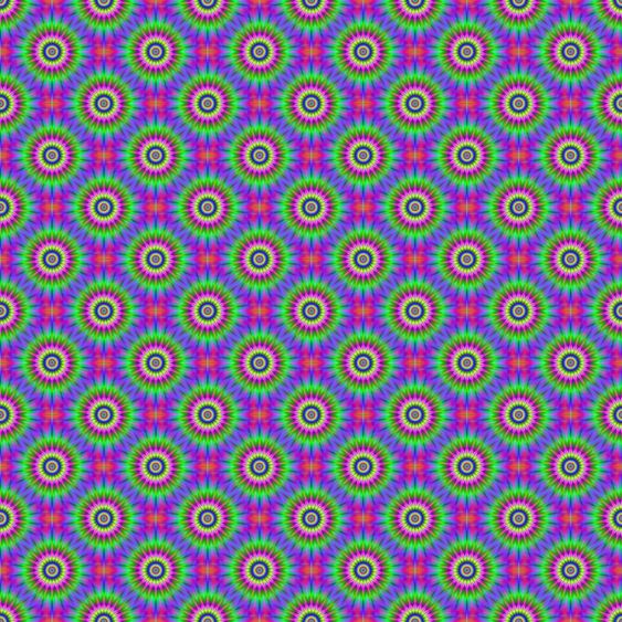 Star Flower tiled