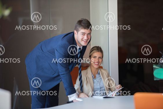 business people group
