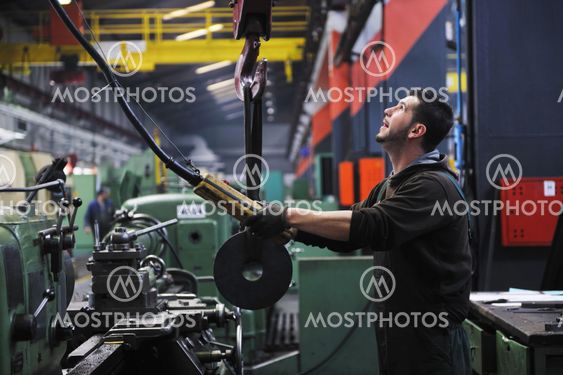 industry workers people in factory