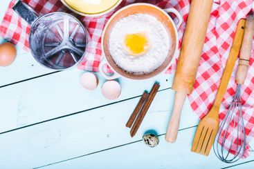 Preparation of the dough. Ingredients for the dough -...