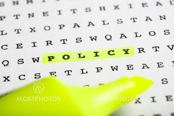 Text marker on word puzzle - Newsletter