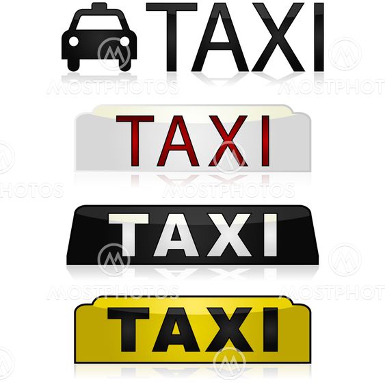 Taxi signs