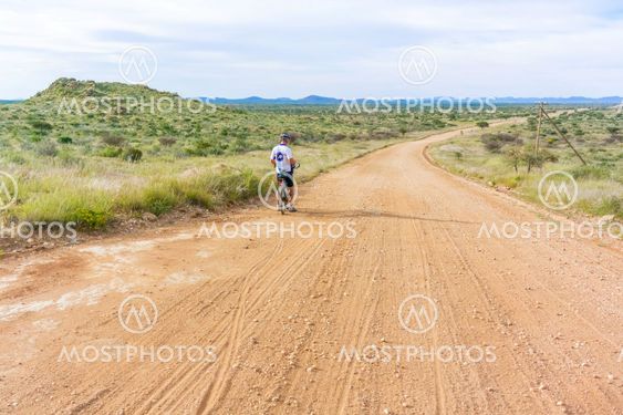 Namib desert landscape in Namibia