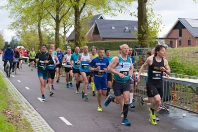 running a marathon in the Netherlands