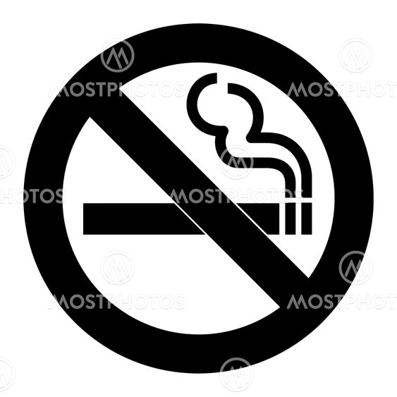 No smoking sign