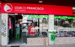 Front view of Loja do Francisco store in Fatima, Portugal