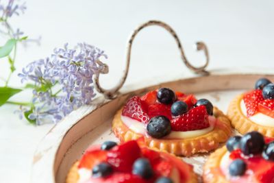 Strawberry tarts