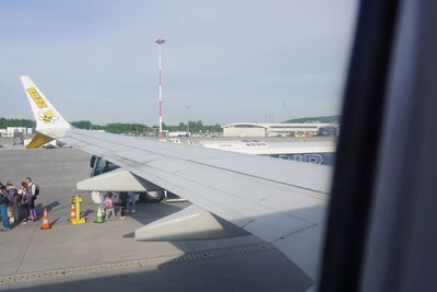 Krakow, Poland - May 22, 2023: Ryanair Buzz Boeing 737...