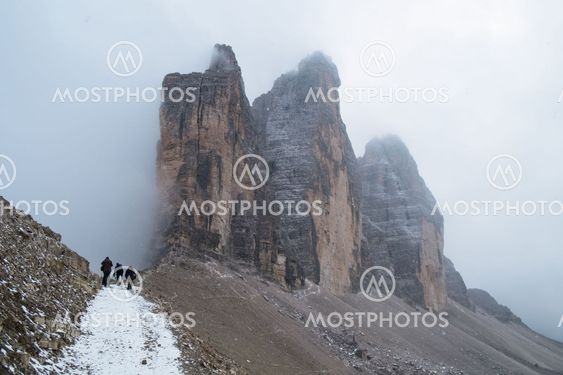 Drei Zinnen Lavaredo, Dolomites Alps mountains