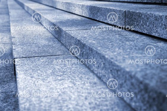 Granite stairs