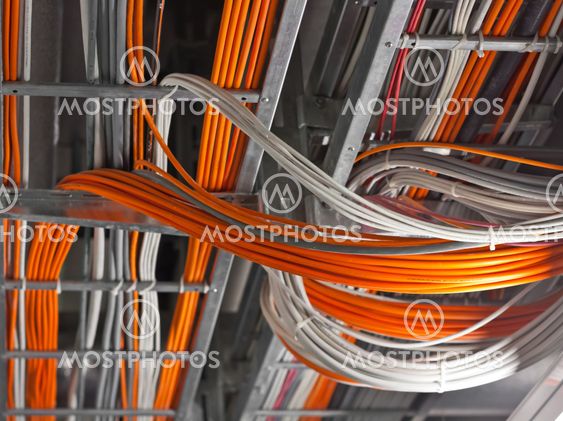 Bunch of network cables