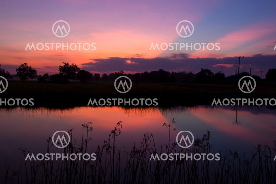 morning time with Sunrise at the River