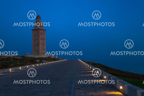Hercules tower, A Coruña, Galicia, Spain