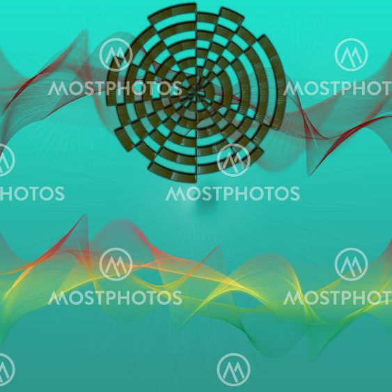 Abstract Waves and Shapes