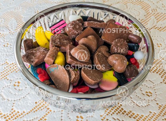 A variety of sweets