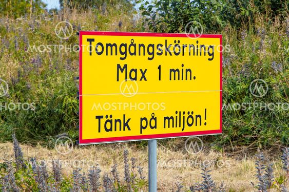 Tomgångskörning