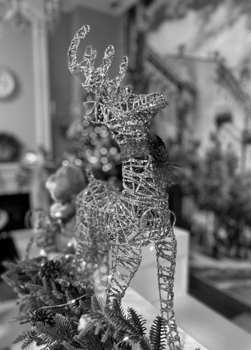 decorative, festive decoration New Year's deer