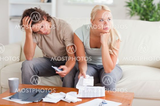 Couple figuring out what to do