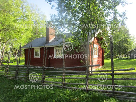 Idyllisk sommarstuga i Dalarna